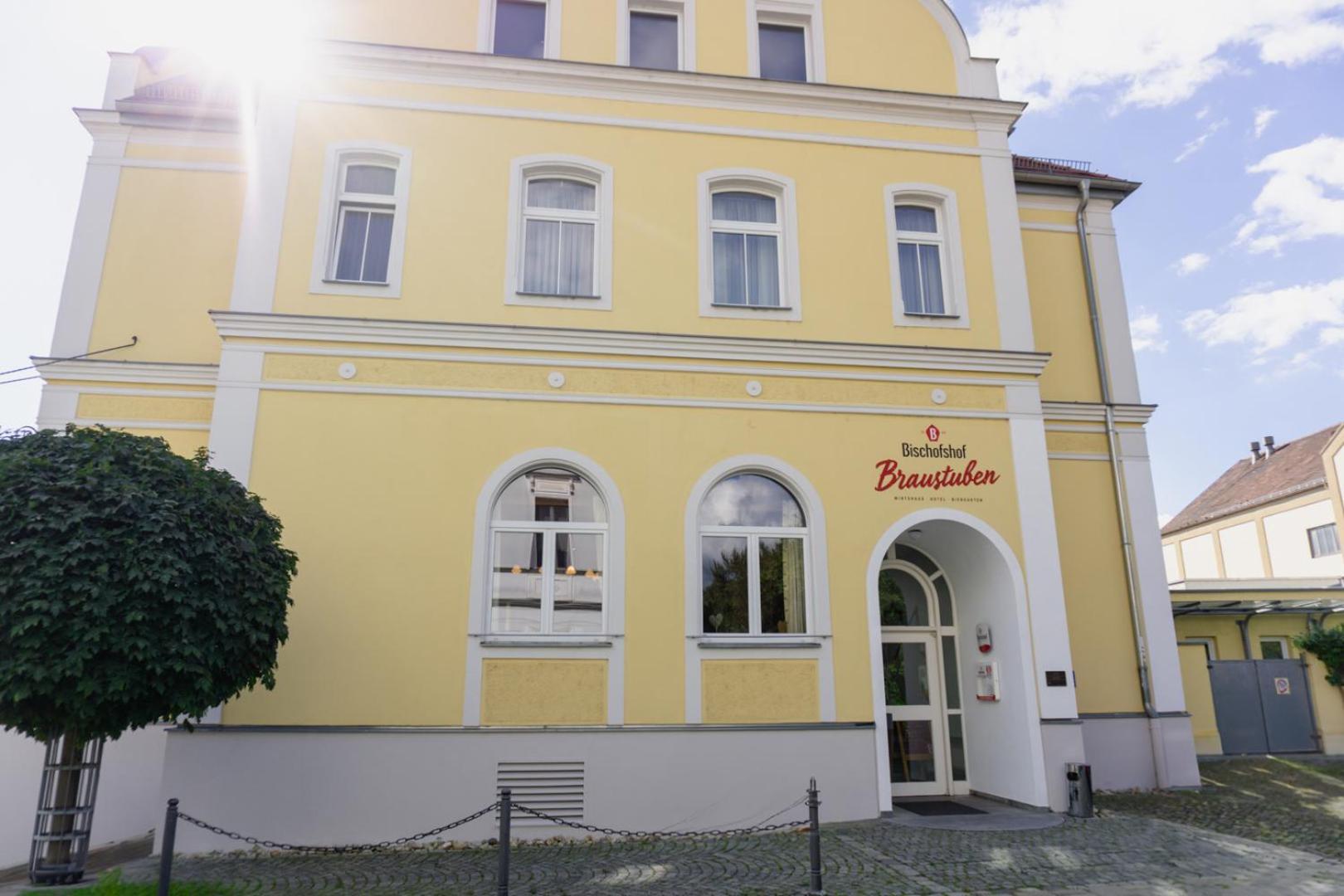 Bischofshof Braustuben Hotel Regensburg Bagian luar foto